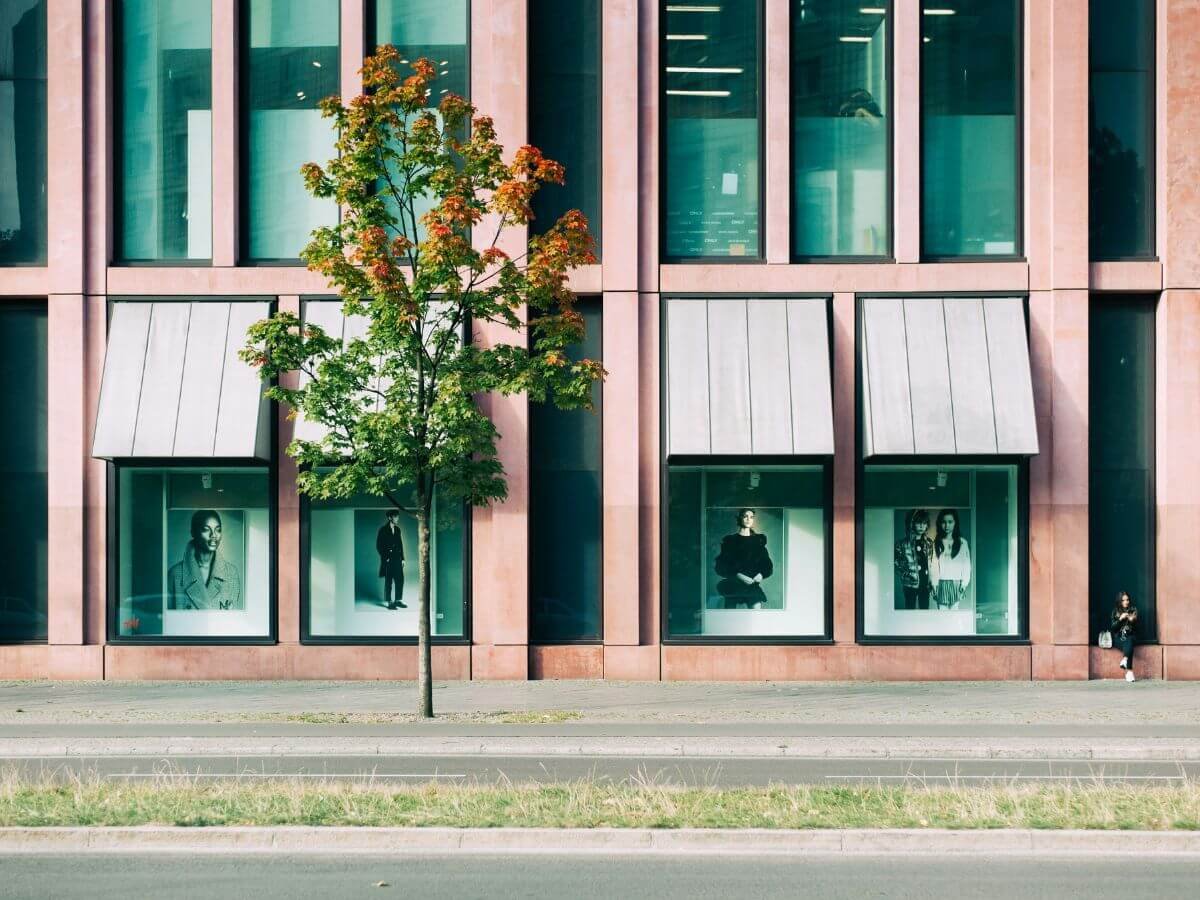 Aesthetic façade of a building